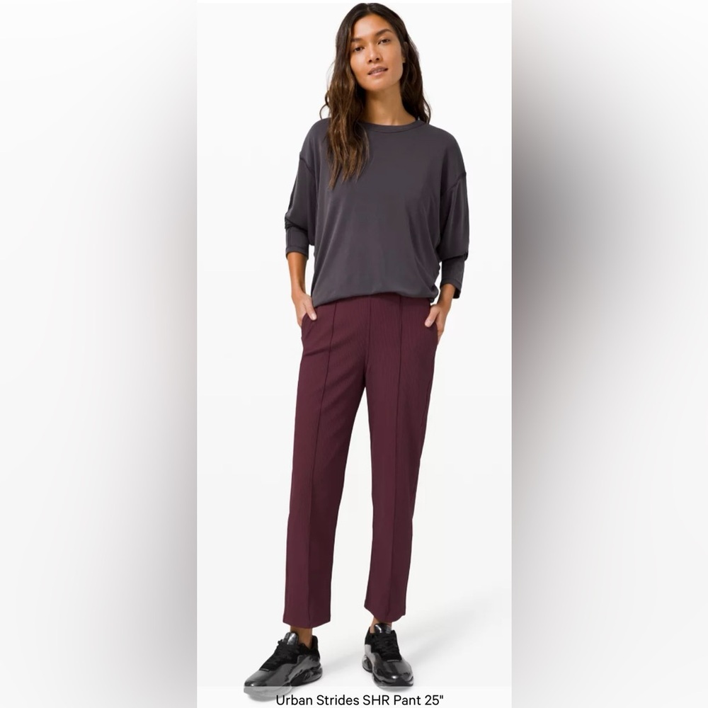 Lululemon Urban Strides  High-Rise Pant 25" - Picture 4 of 8